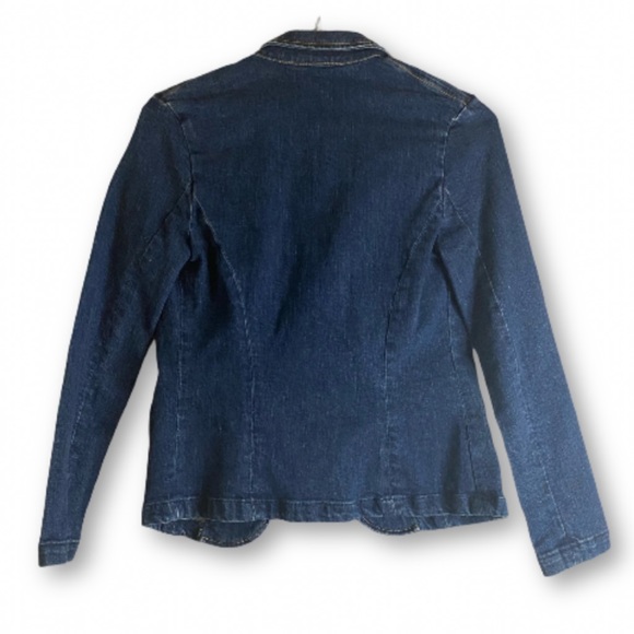 Kenneth Cole Jean Blazer like New 💙 Size Medium - Picture 2 of 4